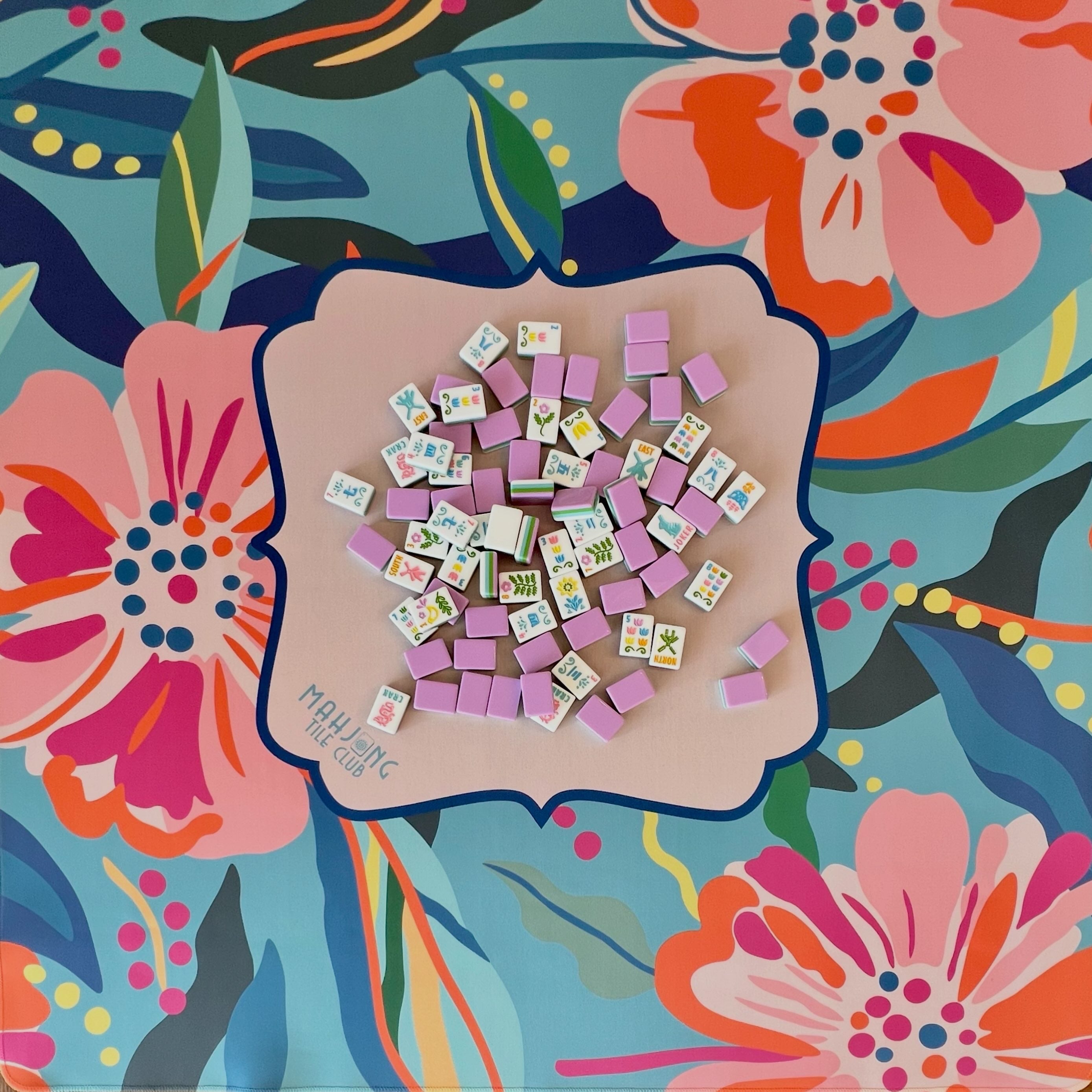 Full Bloom Mahjong Mat