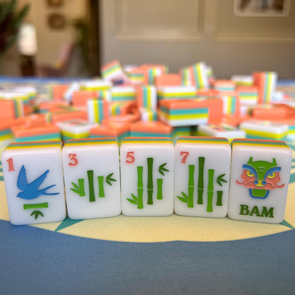 Traditional-ish Mahjong Tile Set - Restock in Nov