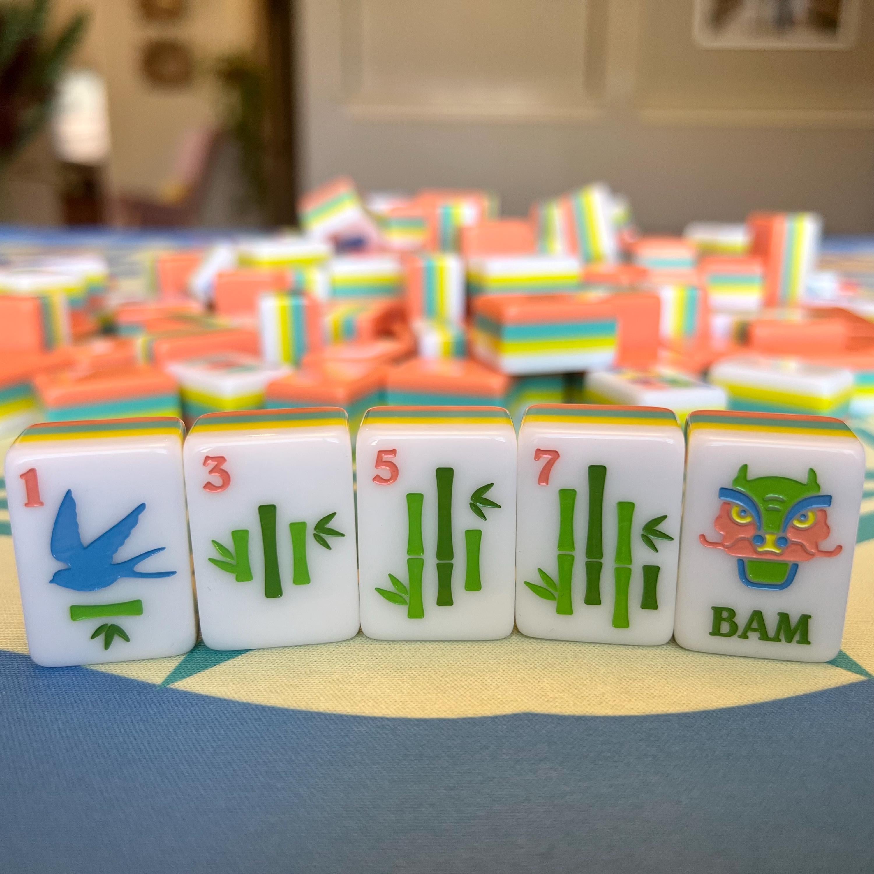 Traditional-ish Mahjong Tile Set - Restock in Nov