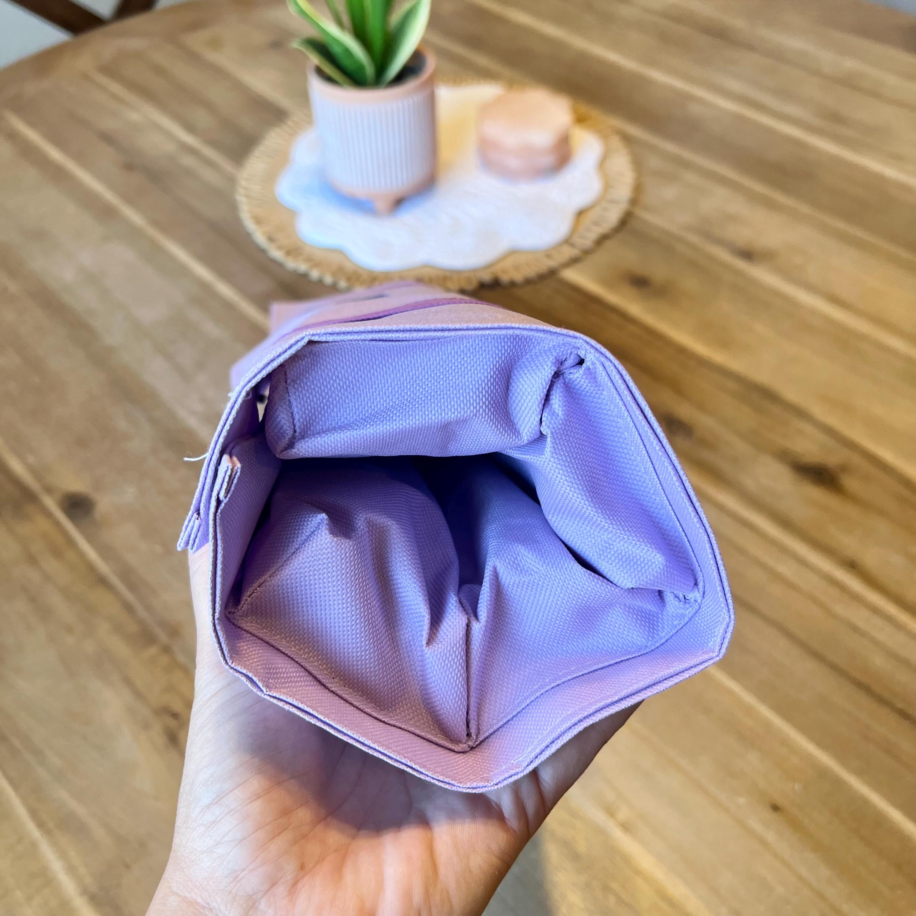 Mahjong Rack Roll Bag - Storage for up to 20 inch racks - Purple