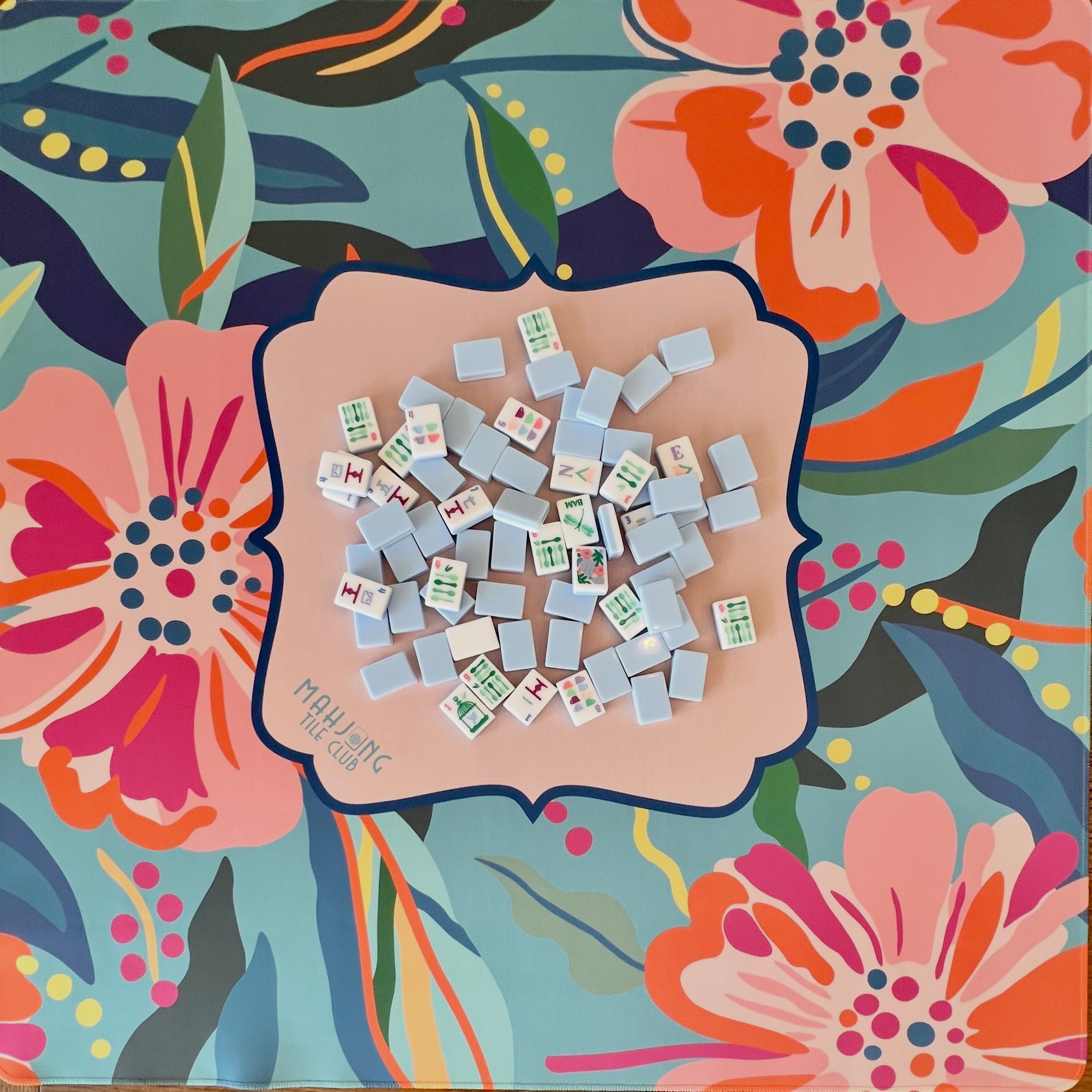Full Bloom Mahjong Mat