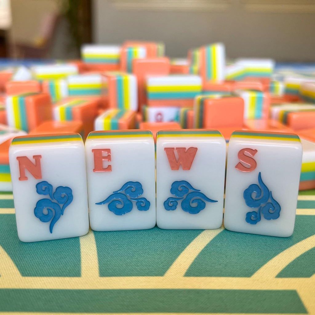 Traditional-ish Mahjong Tile Set - Restock in Nov