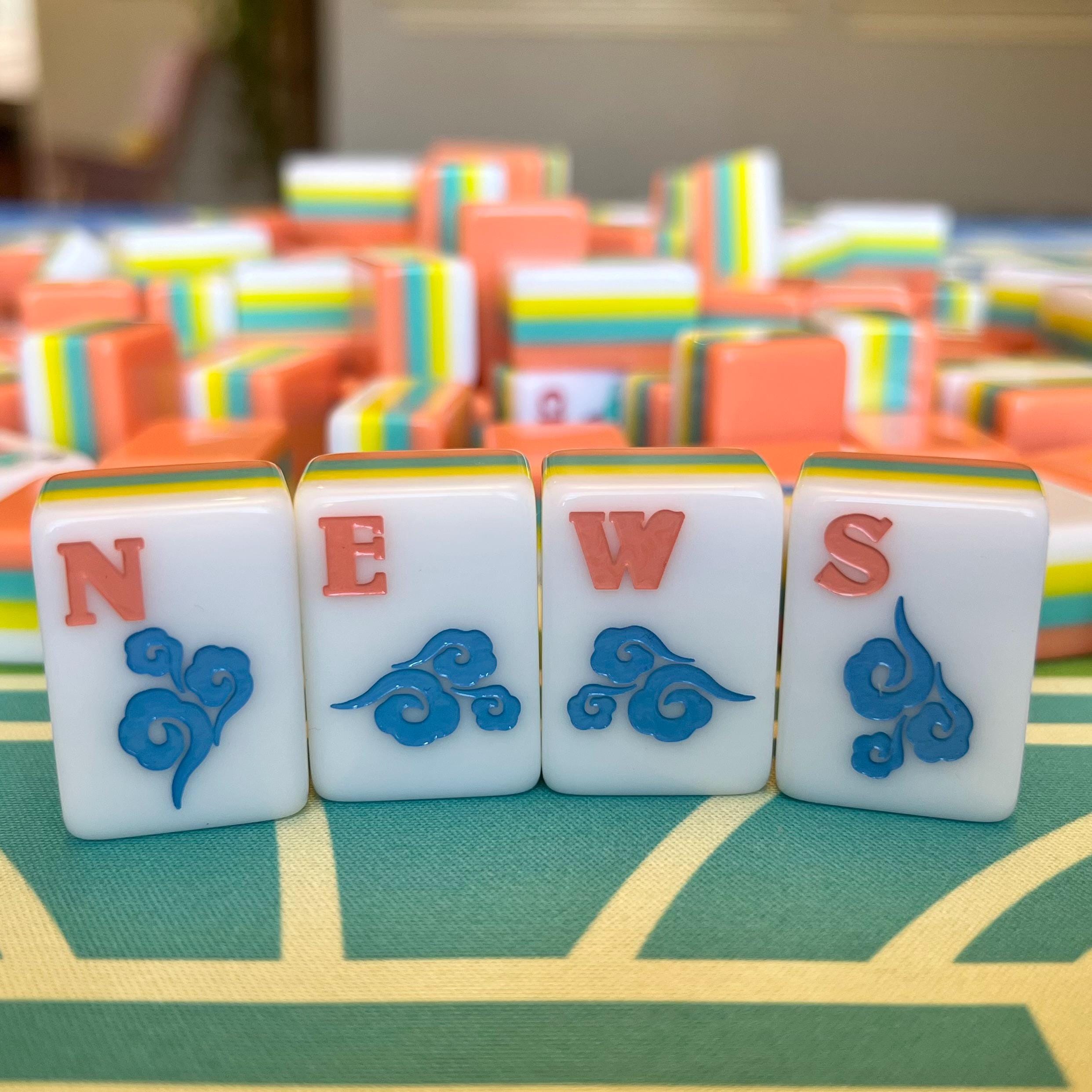 Traditional-ish Mahjong Tile Set - Restock in Nov