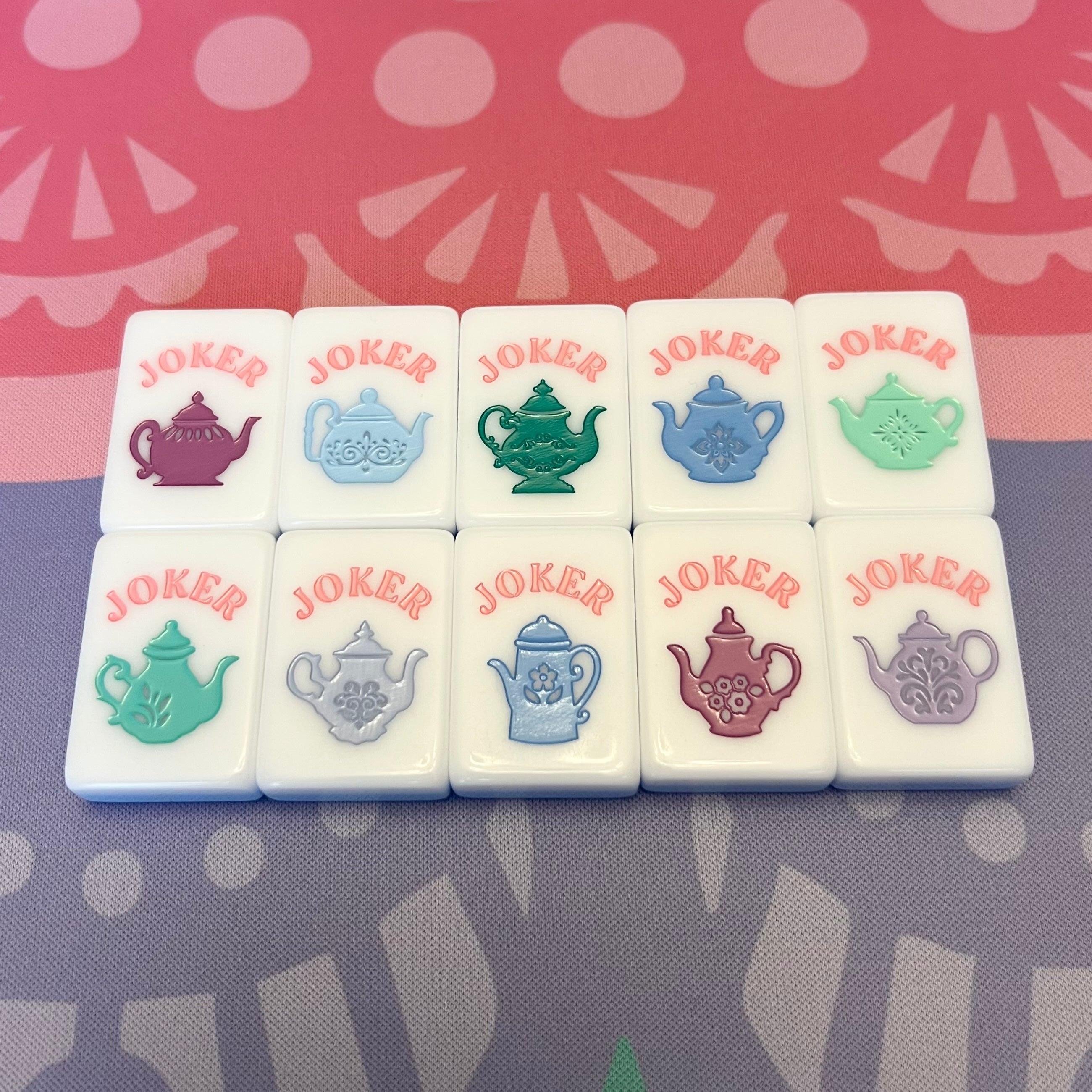 Afternoon Tea Mahjong Tile Set - RESTOCK in Aug-Sept