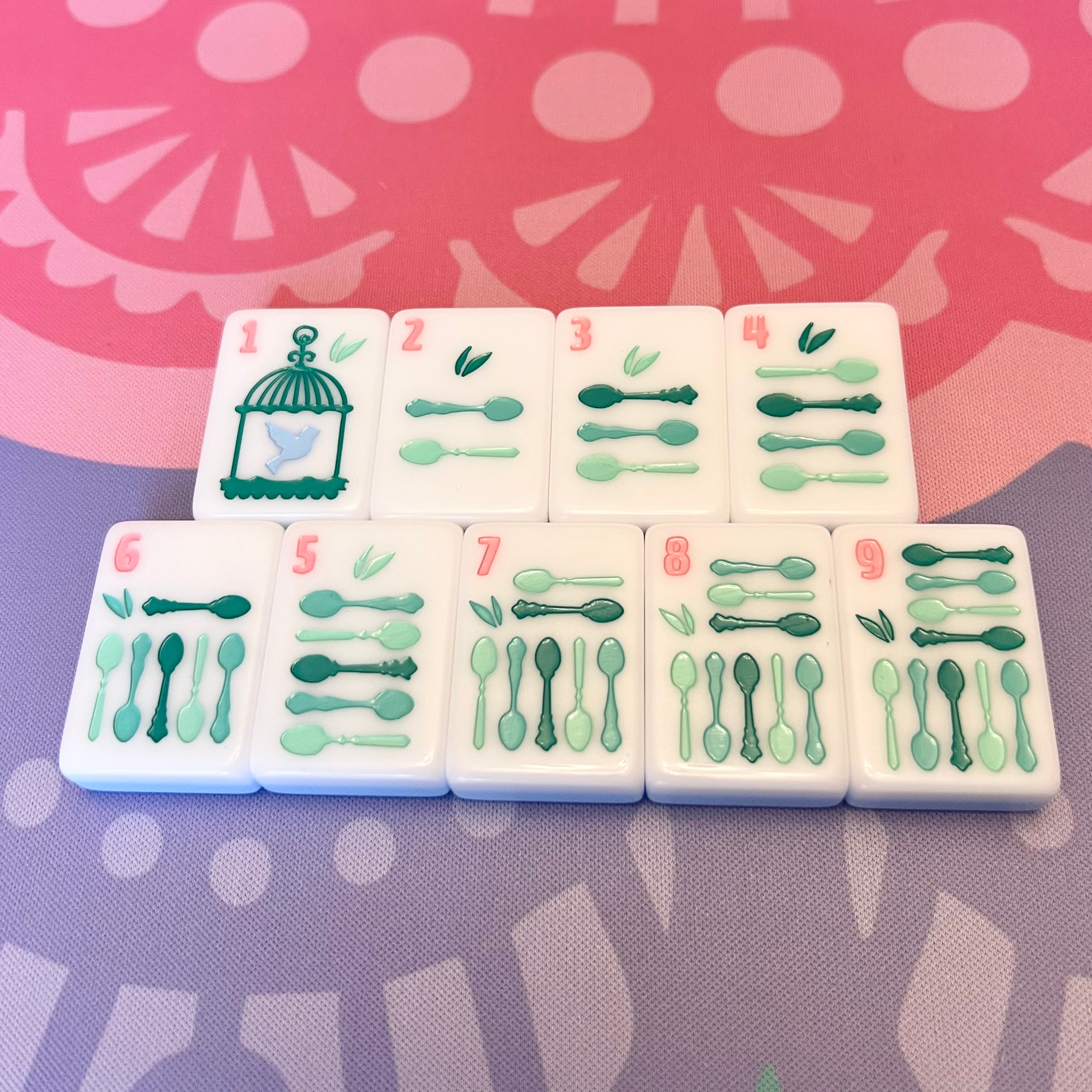 Afternoon Tea Mahjong Tile Set - RESTOCK in Aug-Sept