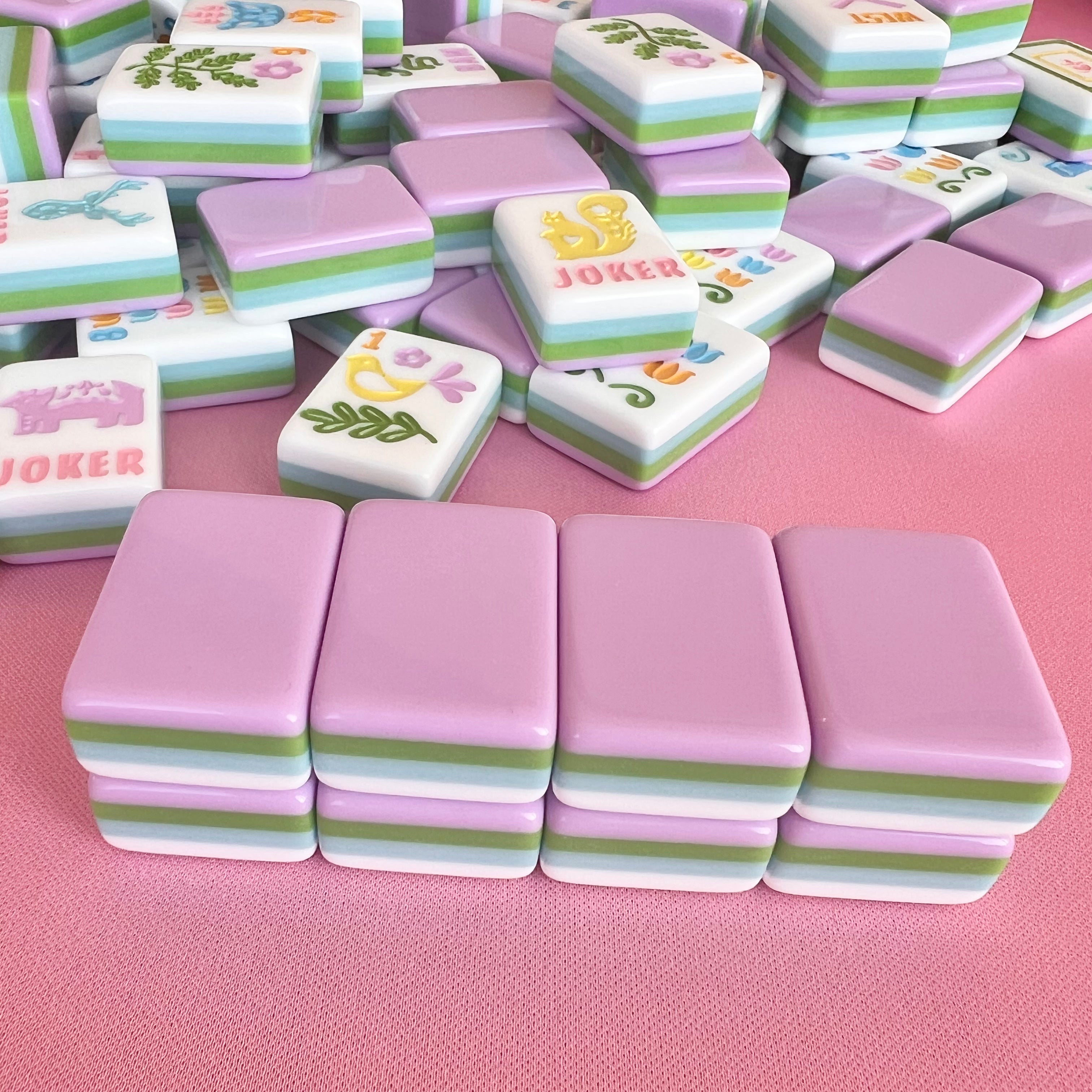 Nordic Spring Mahjong Tile Set