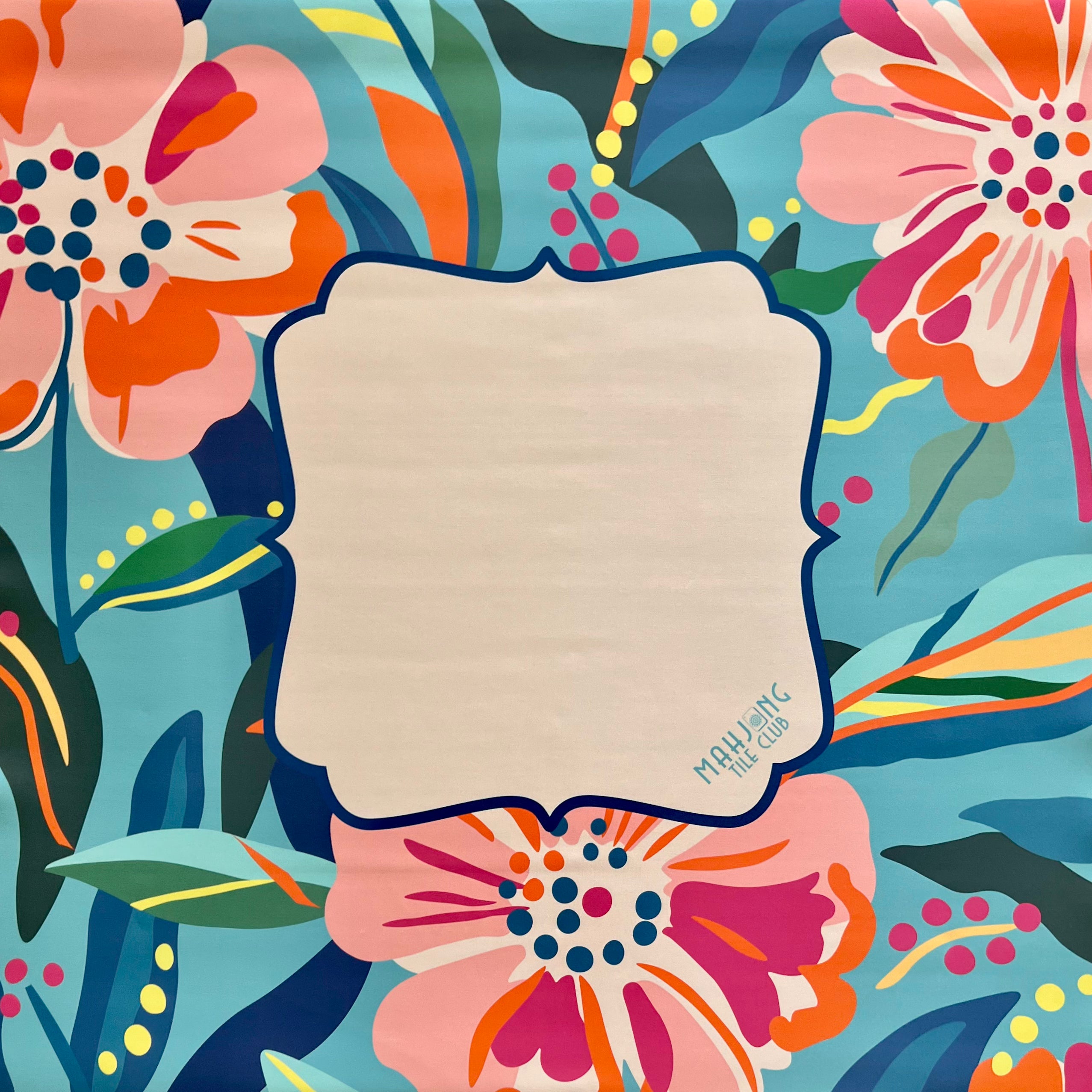 Full Bloom Mahjong Mat