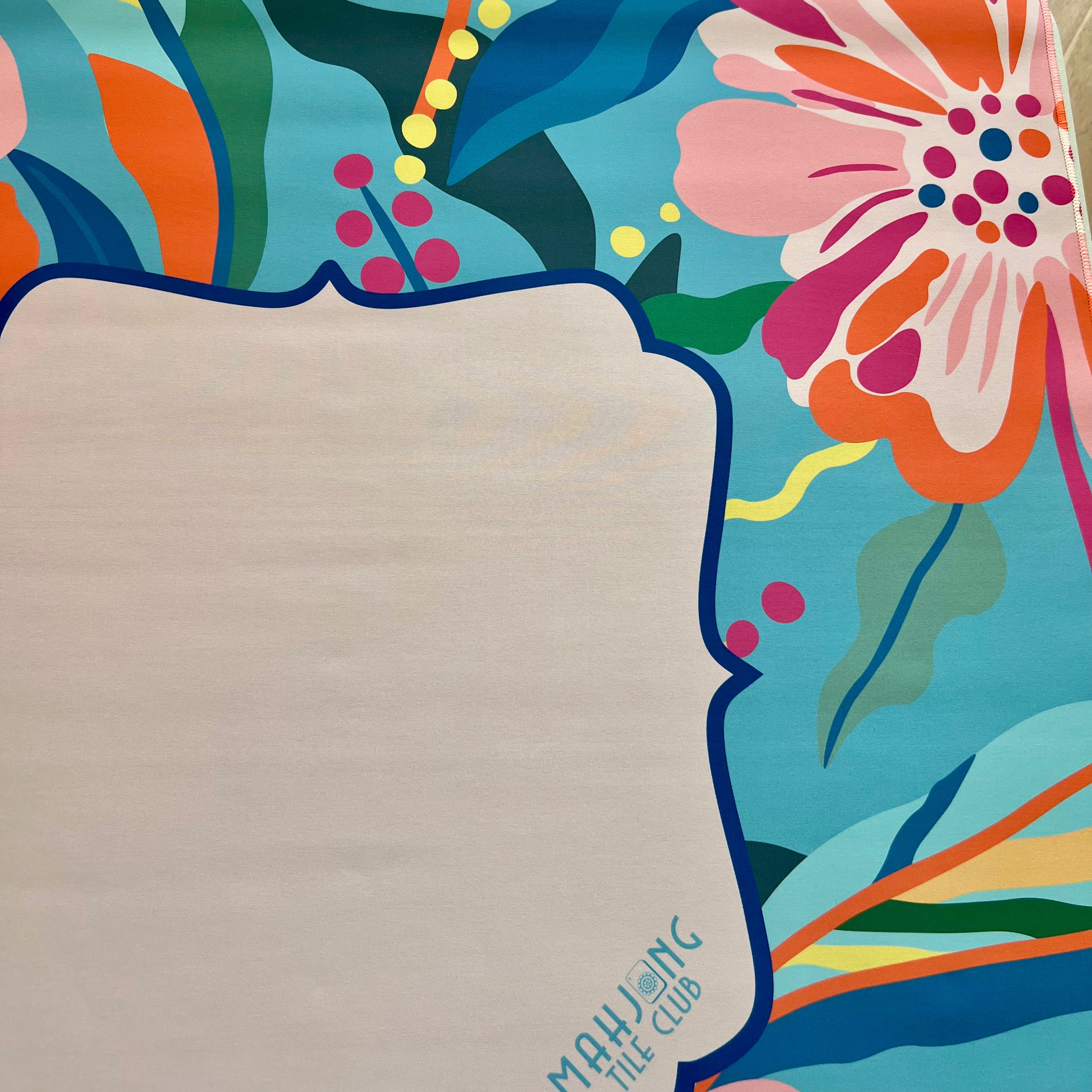 Full Bloom Mahjong Mat